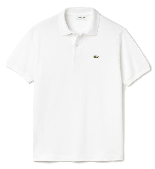 Polo Lacoste L.12.12 in petit piqué
colore Blanc/ Bianco