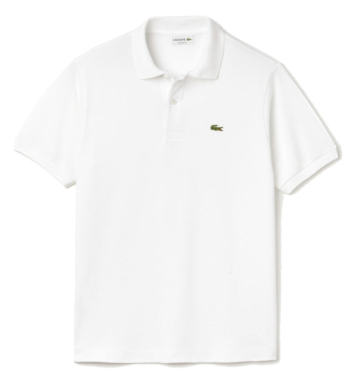 Polo Lacoste L.12.12 in petit piqué
colore Blanc/ Bianco