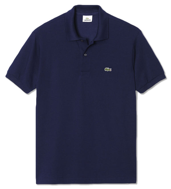 Polo Lacoste L.12.12 in petit piqué
colore Marine Blu