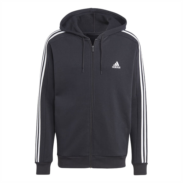 Adidas Full Zip Fleece Hoodie Essential 3 S  IB4029