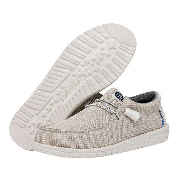 Hey Dude Wally Sport Mesh White