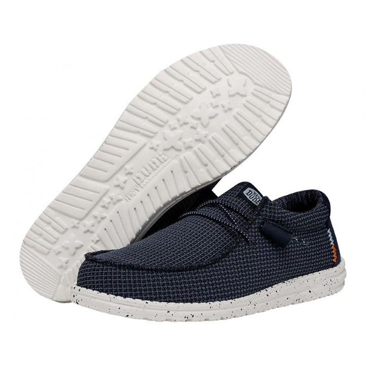 Hey Dude Wally Sport Mesh Navy