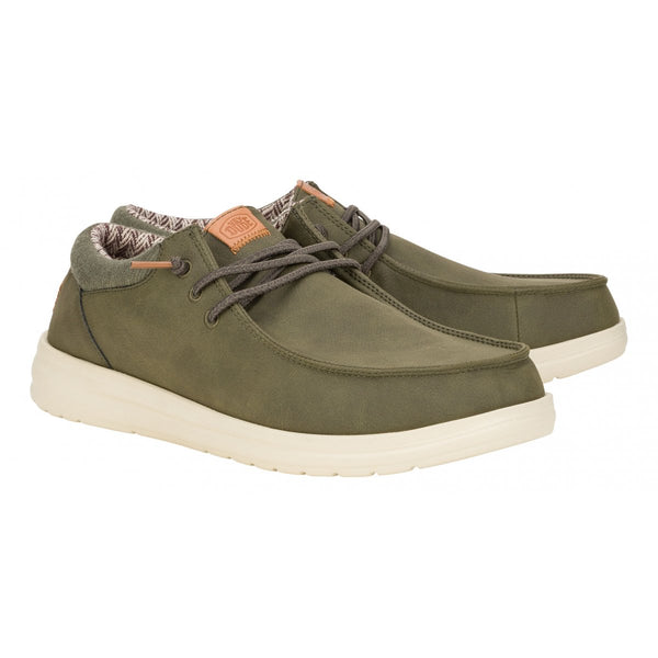 Paul Classic Olive Hey Dude Shoes