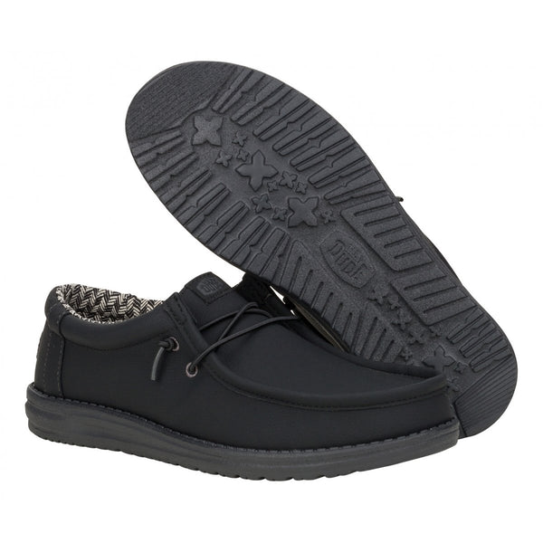 Wally Classic Black Hey Dude Shoes